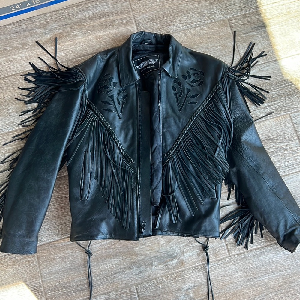 Women’s Leather Motorcycle Jacket